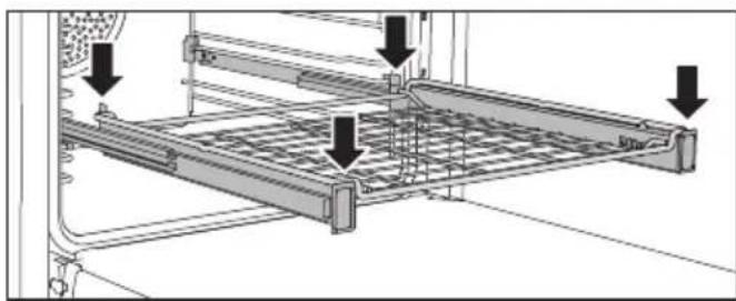 MIELE H6560BP - FlexiClip telescopic runners HFC72 - 3