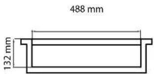 488 mm 132 mm