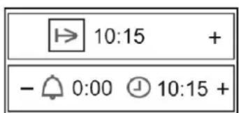 10:15 + - 0:00 10:15 +
