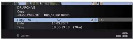 DR ARCHIVE Copy 14.09. Phoenix Bon(n) Jour Berlin Copy to ... AV DR Date 16.09.2009 Time 16:00-19:10 (76in) confirm