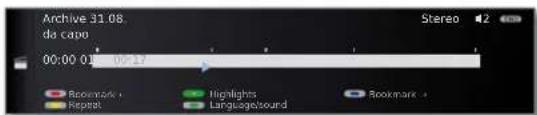 Archive 31.08 do capo 00:00 0:00:17 Stereo Bookmark > Repeat Highlights Languagesound Bookmark >
