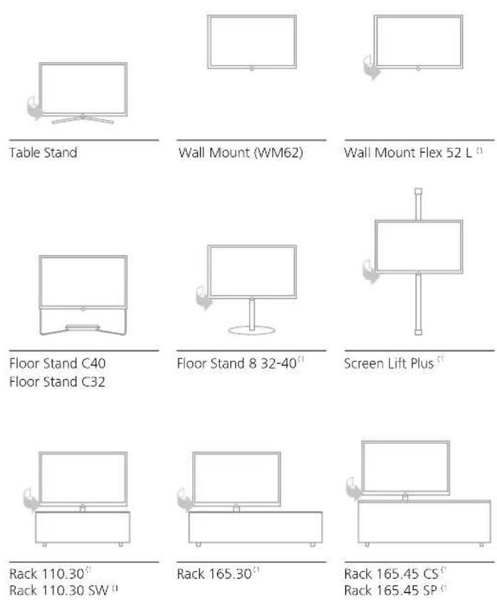 LOEWE Connect 40 3D - Setup possibilities Individual - 1