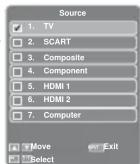 HANNSPREE ST 28F Apple - Selecting Your Content Source - 1