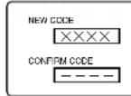 SYLVANIA 6615LCT - [CHANGING THE ACCESS CODE] - 3