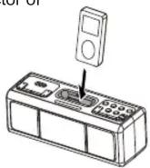 DAEWOO TC-656B - Listening To The iPod® - 3