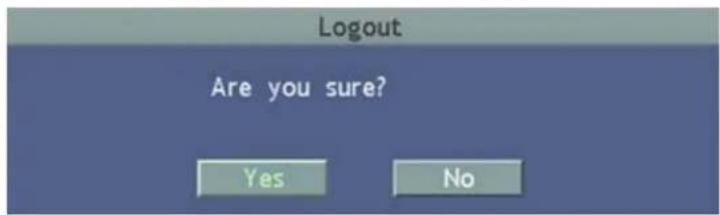 Logout Are you sure? Yes No