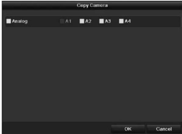Copy Camera Analog A1 A2 A3 A4 OK Cancel