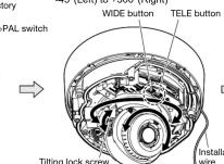 PANASONIC WV-SFV611L - Step4 Adjustment - 2