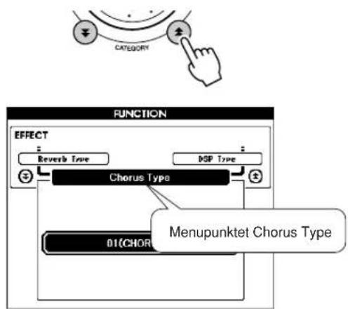 YAMAHA YPG-635 - Tilsætning af chorus - 2