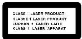 BOSE Lifestyle 48 system serie I - Class 1 laser product - 1