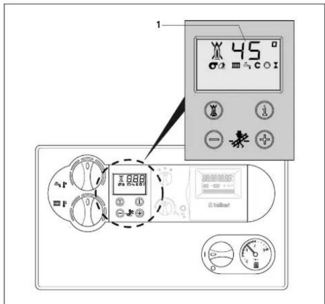 VAILLANT EcoMAX 824/2 E - Advanced multifunctional system display - 1