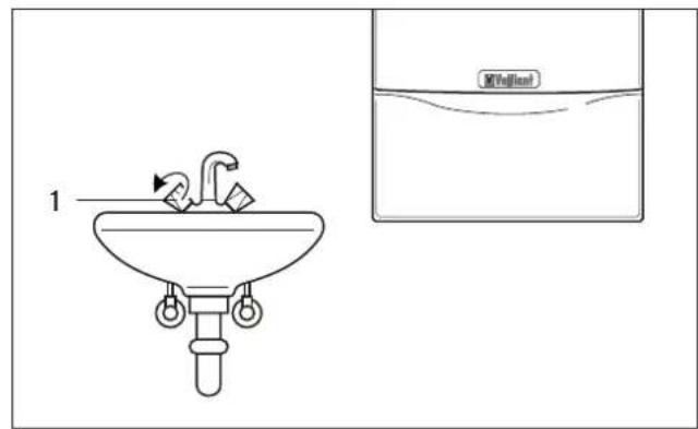 VAILLANT EcoMAX 824/2 E - Obtaining hot water (ecoMAX 800 series only) - 1