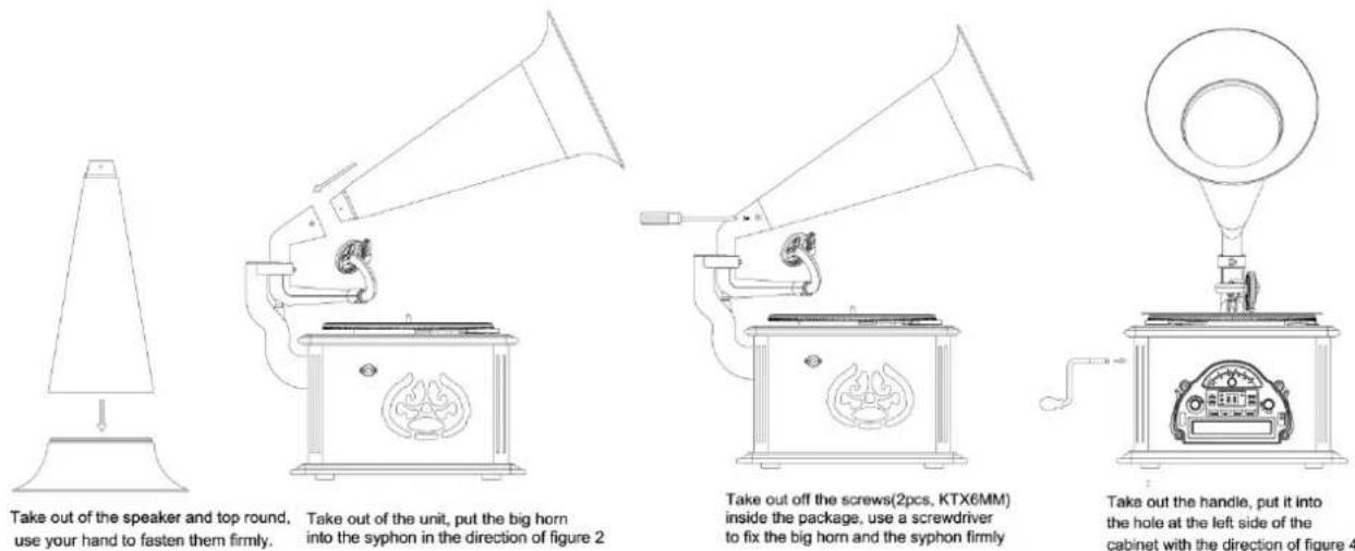 Soundmaster NR912 - Installation of Classical Speaker - 1