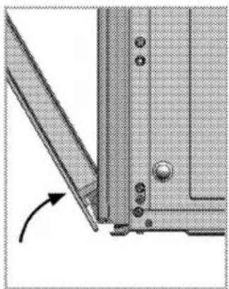 BEKO CSG 61120 DX - Retirer la porte du four. - 2