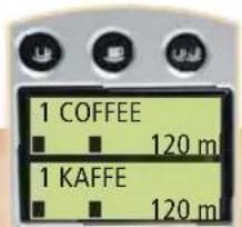 1 COFFEE 120 m 1 KAFFE 120 m