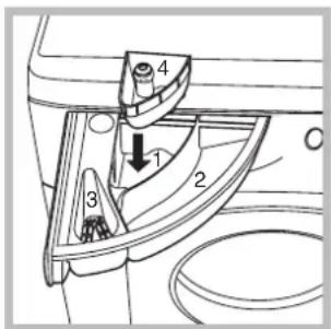 Ariston Thermo AVD149 - Vaskemiddelskuff - 1