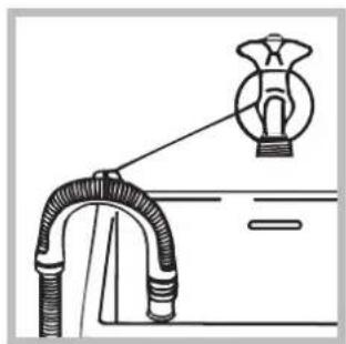 Ariston Thermo AVD149 - Kopling av inntaksslangen - 4