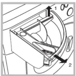 Ariston Thermo AVD149 - Pesuainelokerikon puhdistaminen - 1
