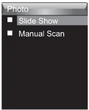 Photo ■ Slide Show ■ Manual Scan
