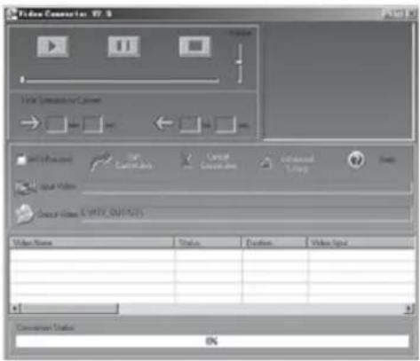 Video Conversion 07.9 Video Controls for Correct → ← → → Control Control Control Control Control Signal Signal Video Signal Video (DATA: 01/25) Video Name Status: Duration: Video Signal Conversion Status OK