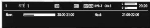 1 RTÉ 1 20:00-21:00 Next 21:00-22:00 S 20:20