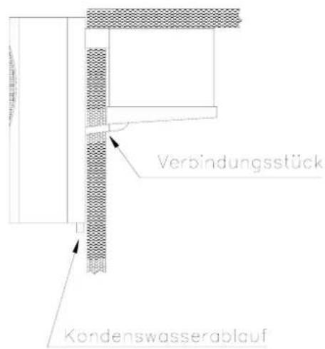 Verbindungsstück Kondenswasserablauf