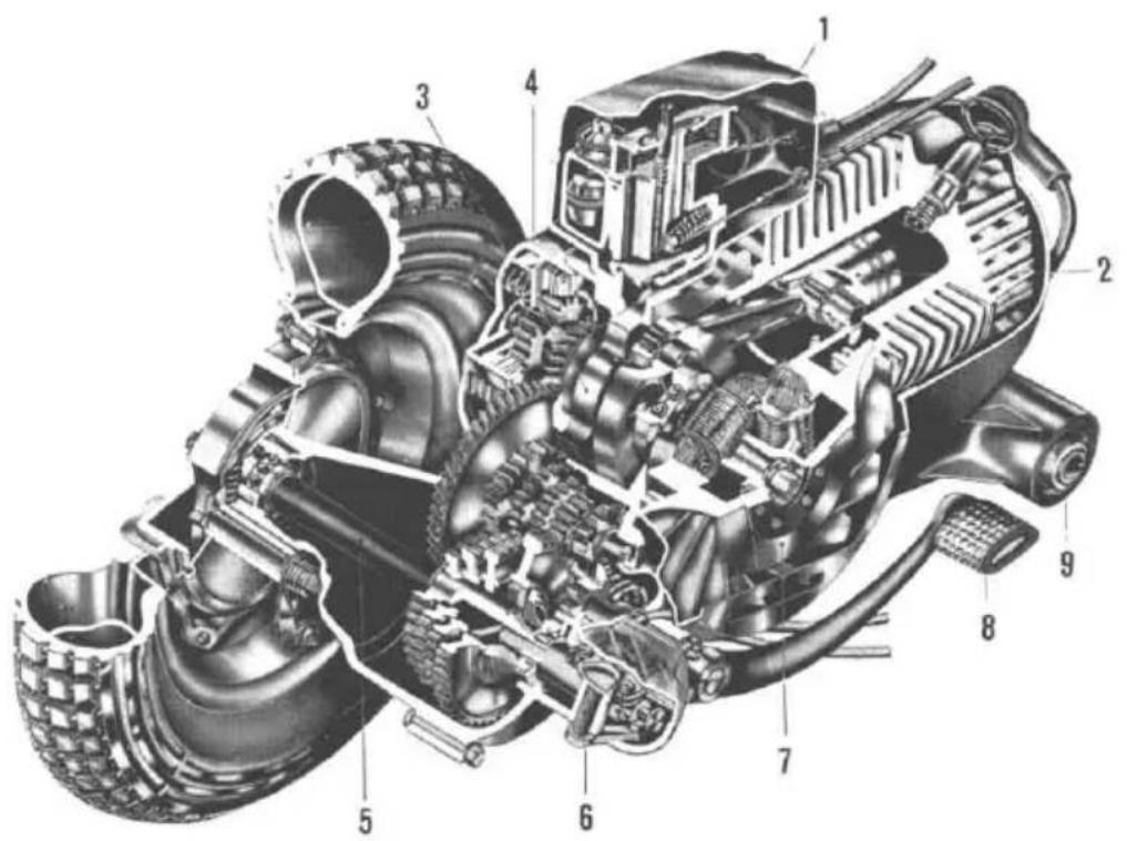 VESPA P150X - description du véhicule - 4