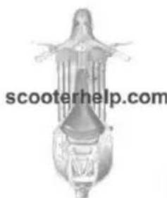 VESPA P150X - ADVERTENCIA - 1