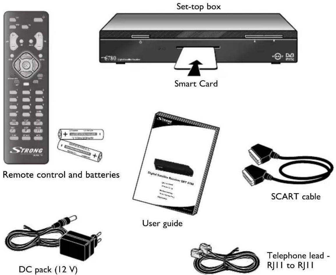 STRONG SRT 6780 - The supplied equipment - 1