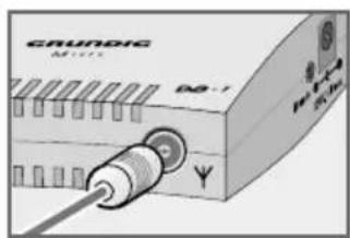 GRUNDIG MICRO DTR 1560-2 - CONNECTION AND PREPARATION - 2