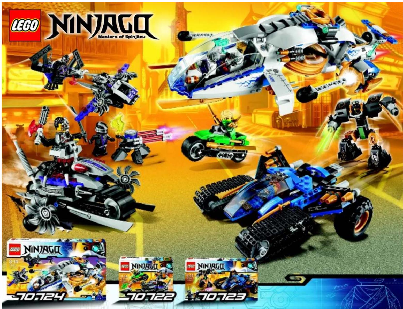 LEGO Battle for Ninjago City - NINJAGO Masters of Spinjitzu - 332