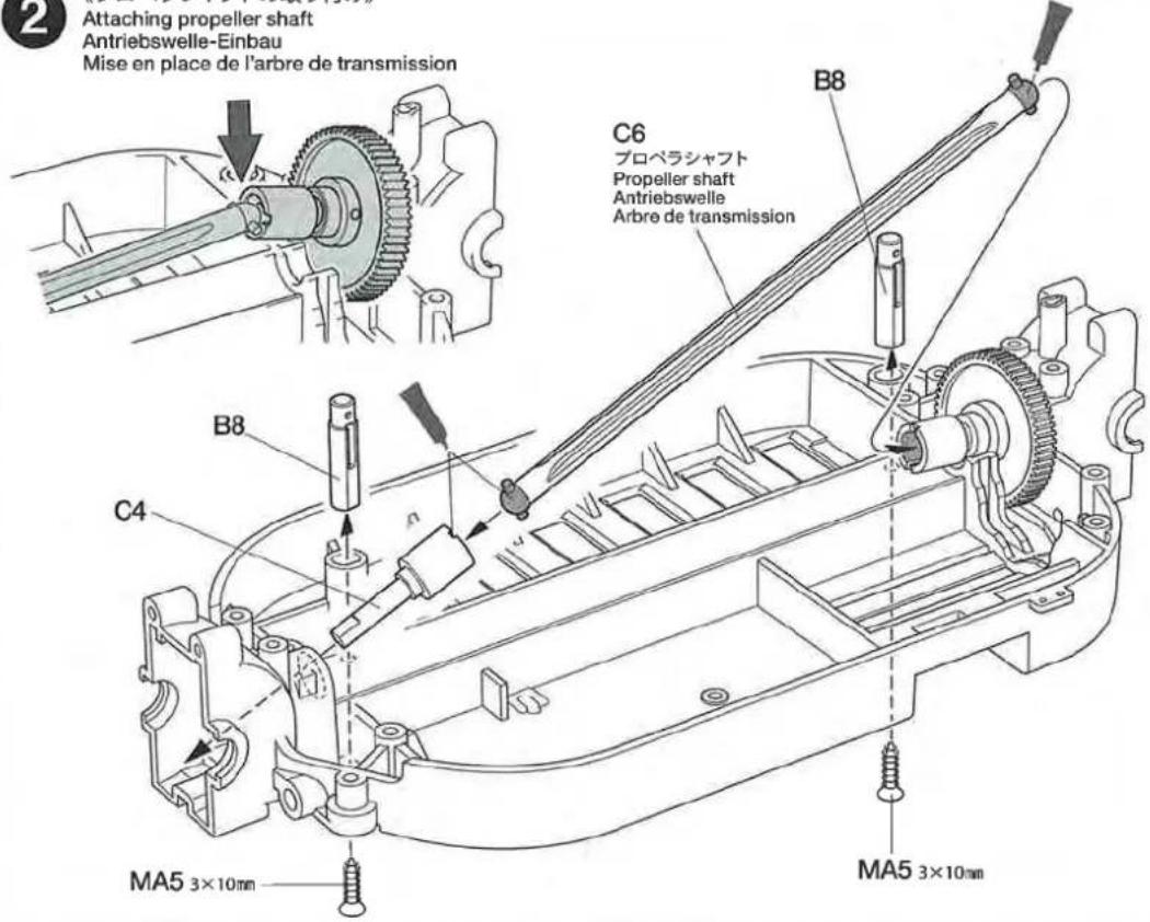 TAMIYA Datsun 240Z Rally - BATTERIE DE PROPULSION - 28