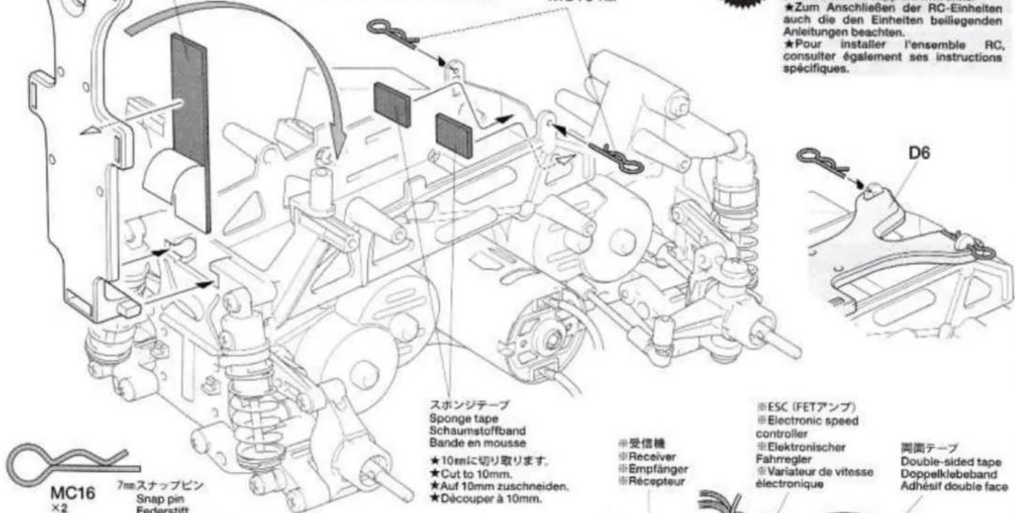 TAMIYA Heavy Dump Truck - GF01 - Schraube des Servohorns / Choix du palonnier de servo - 10