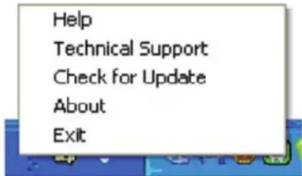PHILIPS SWV8433 - Task Tray Menu Enabled (Meny for oppgaveskuff aktivert) - 1