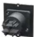 Bachmann 916.0039 - Custom module Power Con grey (power outlet) Black - 11