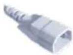 Bachmann 916.0039 - Non-heating appliance plug, central Type 35 S - 2