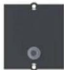 Bachmann 916.0039 - Custom module 1 x 3.5 mm miniature jack Black - 1