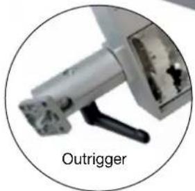 Bachmann 916.0039 - SITECO assembly area outrigger lamp Length: 610 mm, width: 125 mm - 2