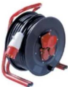 Bachmann 916.0039 - Professional cable reel, cable: H07RN-F 5G 1.50 mm² - 2