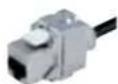 Bachmann 916.0039 - ISDN RJ12 socket/socket - 1