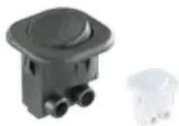Bachmann 916.0039 - Series 8014 rocker switch 16(4)A/250V\~, T 85°C - 4