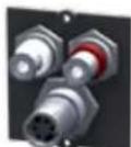 Bachmann 916.0039 - Custom module 1 x S-Video + Cinch stereo White - 10