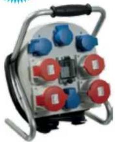 Bachmann 916.0039 - CEE distributor with protection - 2