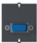 Bachmann 916.0039 - Custom module RS232 socket Black - 2