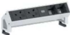 Bachmann 916.0039 - DESK 2 power strips, empty - 21