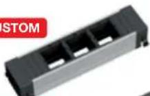 Bachmann 916.0039 - Aluminium power strips, 3-way - 10