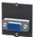 Bachmann 916.0039 - Custom module Power Con grey (power outlet) Black - 3