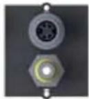Bachmann 916.0039 - Custom module 1 x S-Video + Cinch stereo White - 15