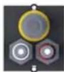 Bachmann 916.0039 - Custom module 1 x S-Video + Cinch stereo White - 7