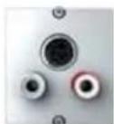 Bachmann 916.0039 - Custom module 1 x S-Video + Cinch stereo White - 13